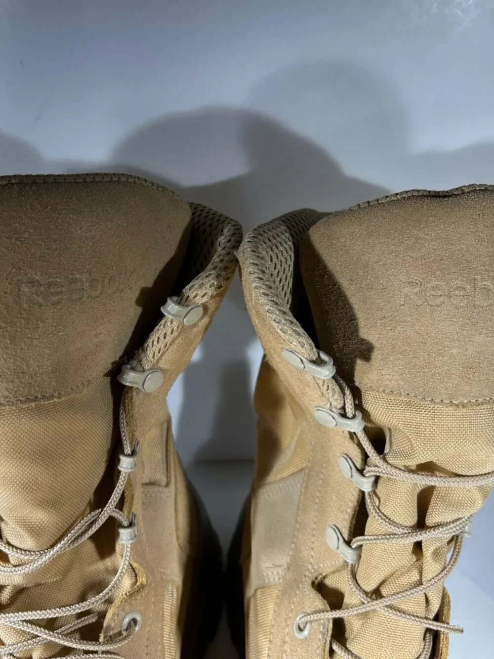 Reebok CM8800 Suede Military Tactical Combat Boots Mens Size 12 M Hard Toe - USA
